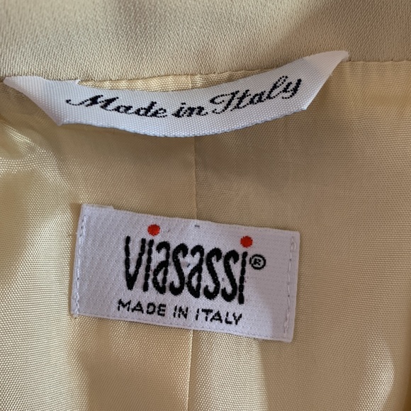 Vintage Italian Pantsuit Set - Yellow - Picture 3 of 9